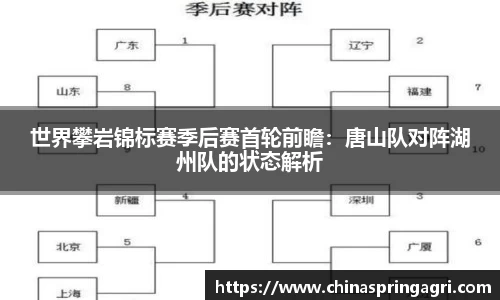 世界攀岩锦标赛季后赛首轮前瞻：唐山队对阵湖州队的状态解析